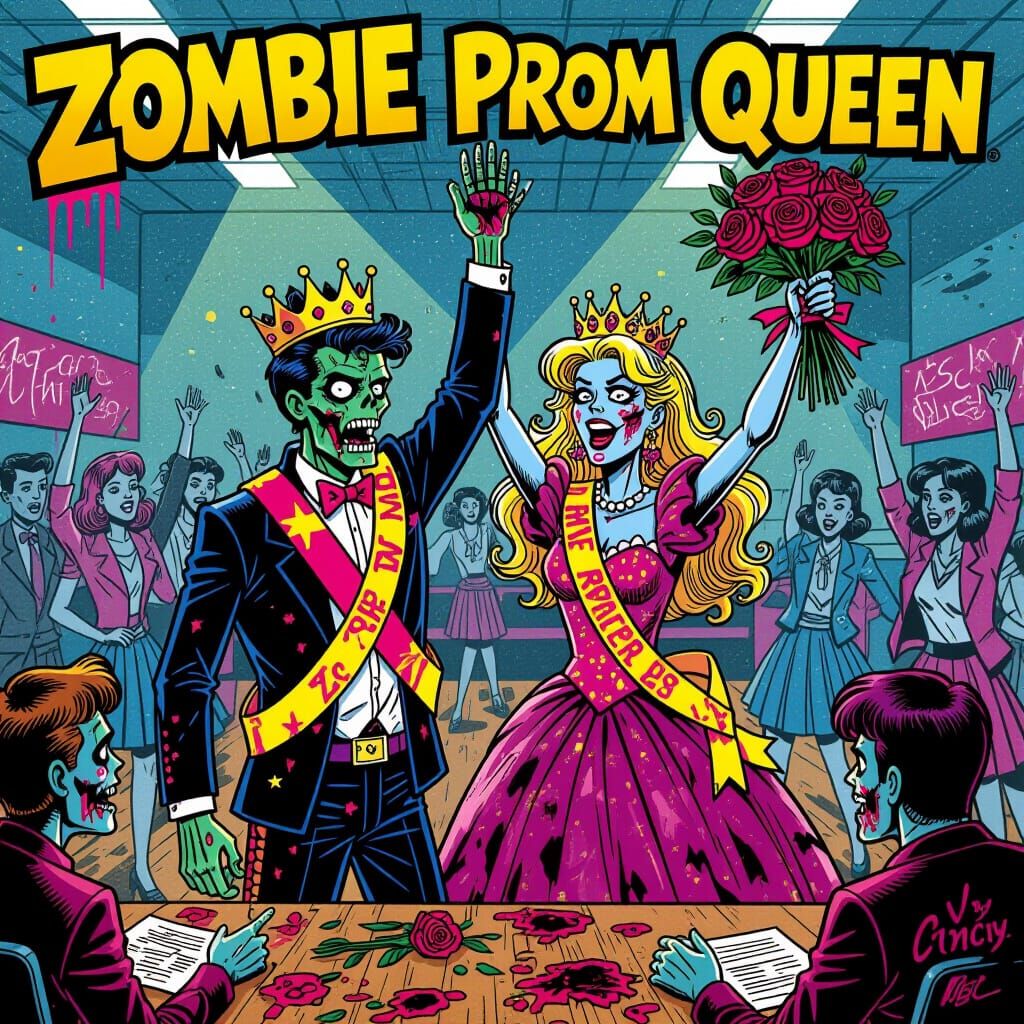 Zombie Prom King & Queen