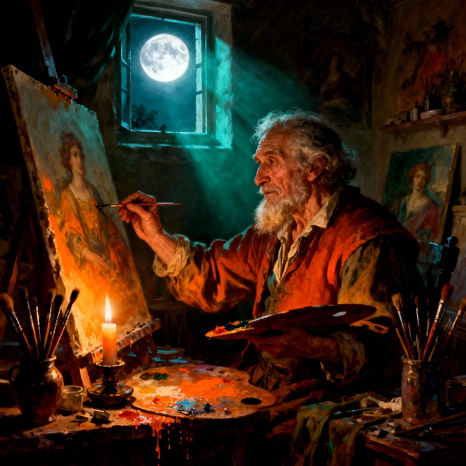 Silent Strokes  by @SayeeDiffusion