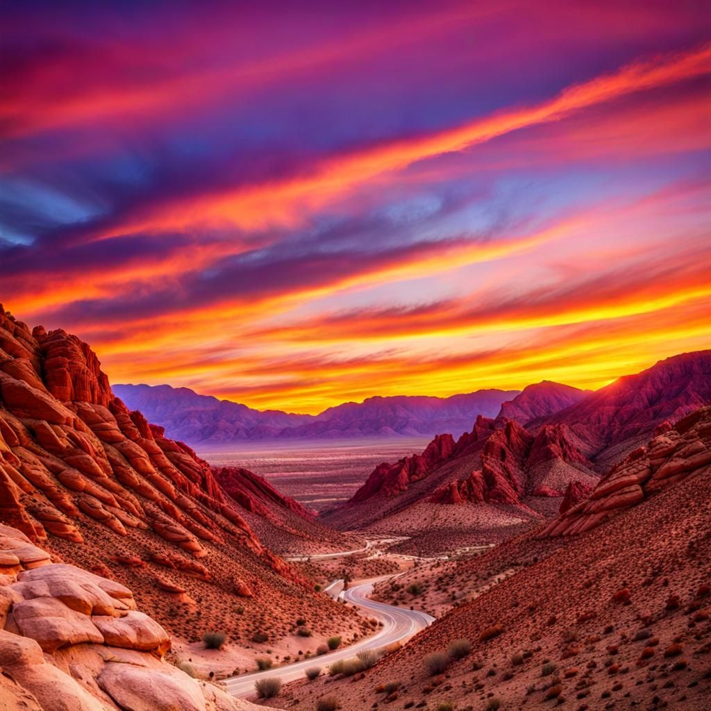 Red Rock Canyon, CA  by @Dark Goddess 