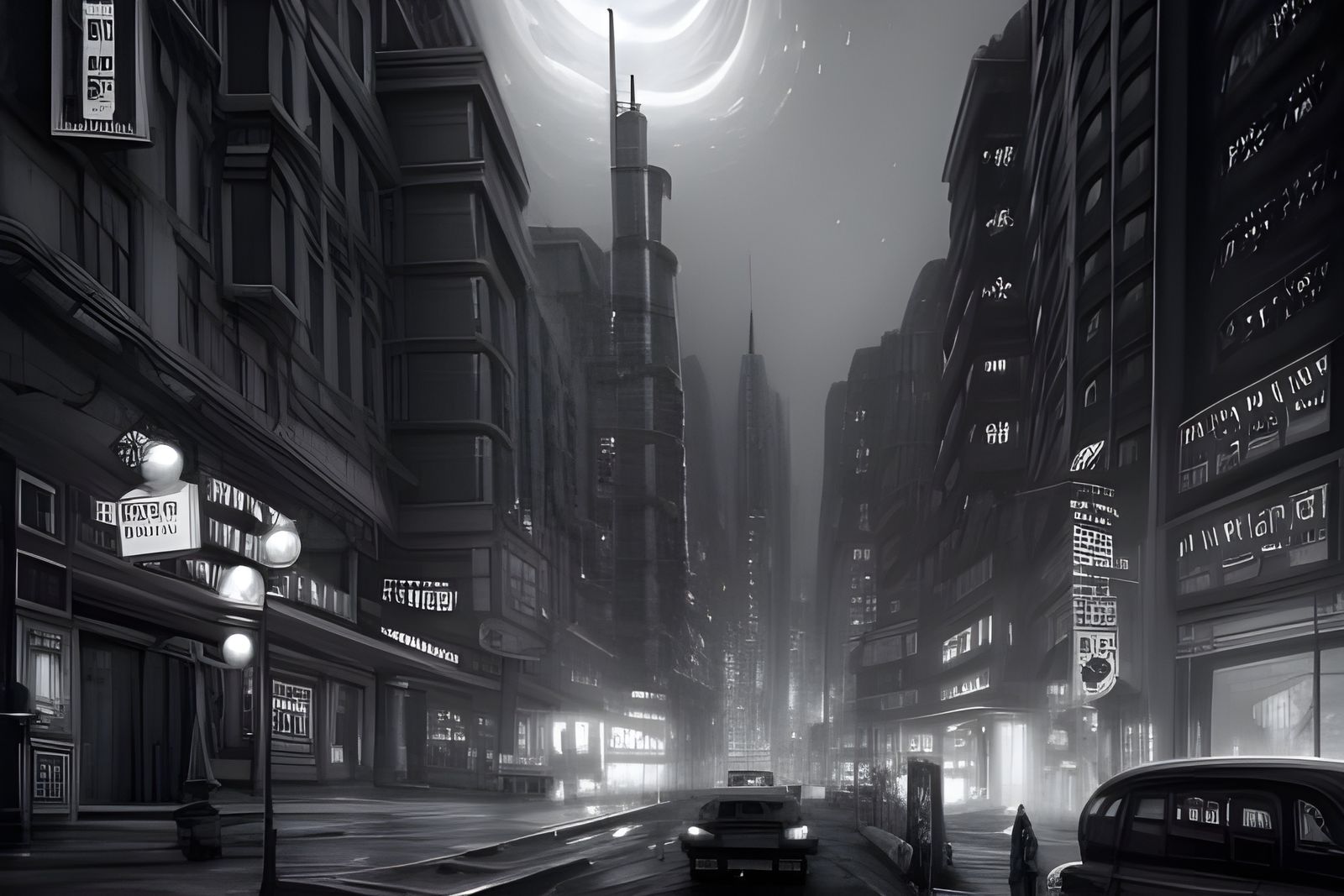 Night Out In The City, Noir Style