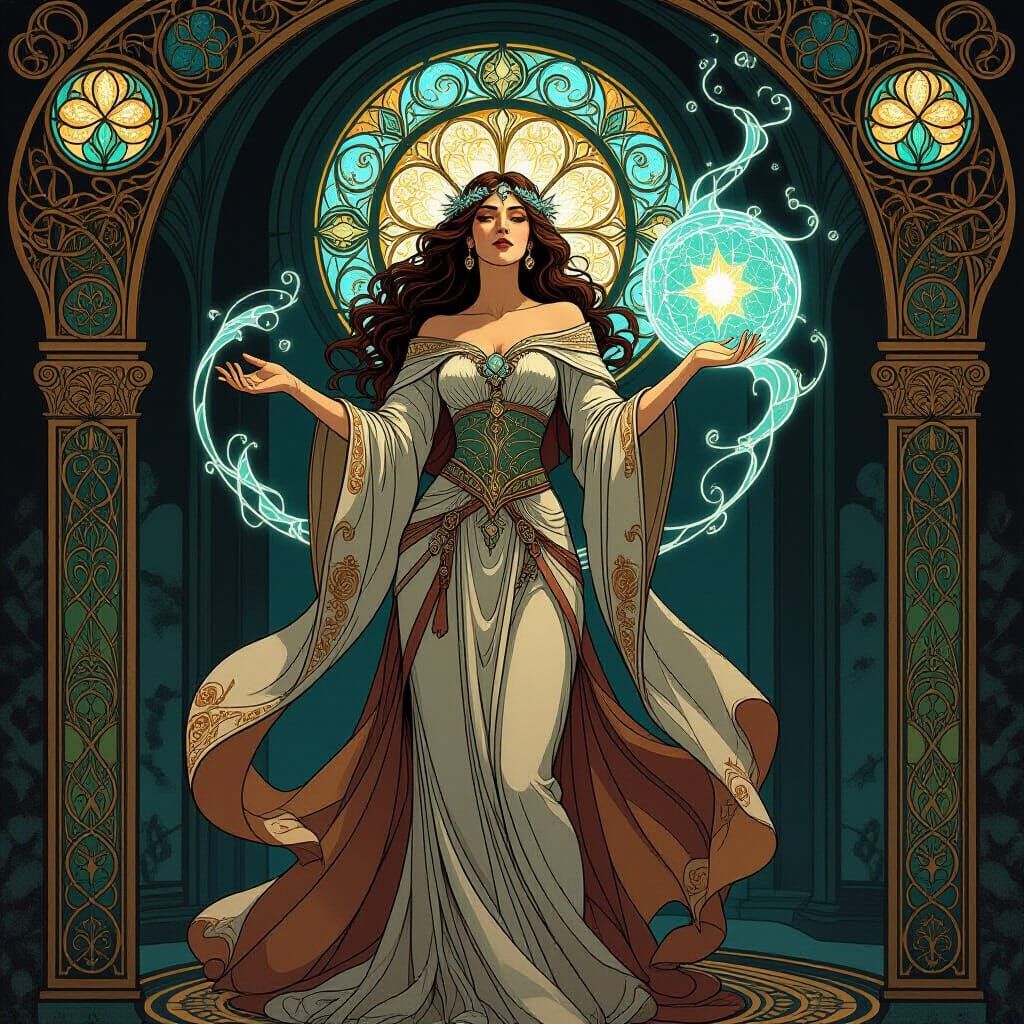 Fuze the two images together in a creative way. - Start Image 2