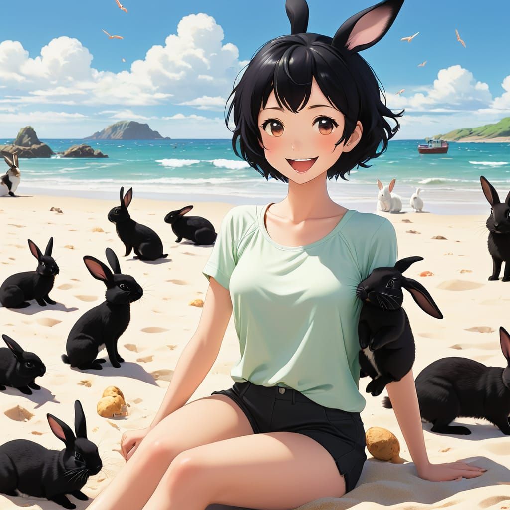 A lovely day on the beach