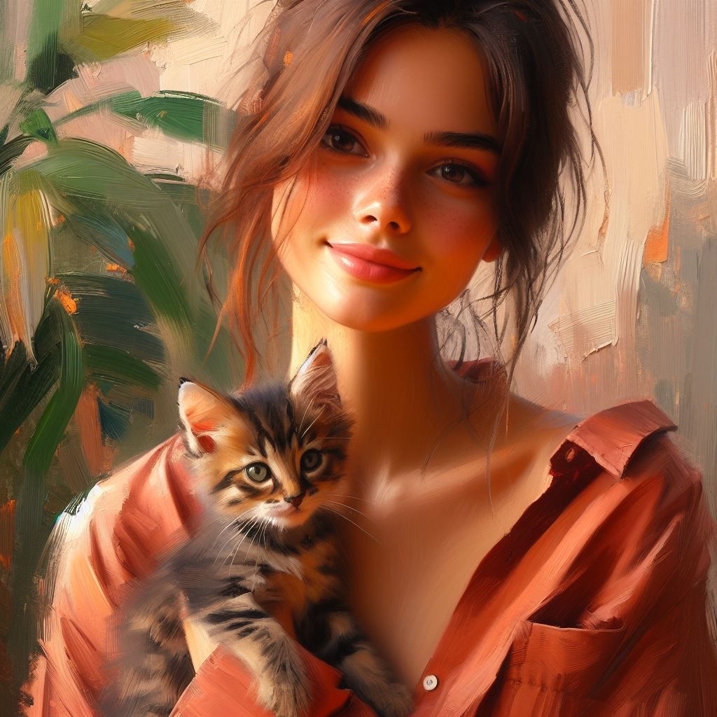 My Little Angel With Whiskers