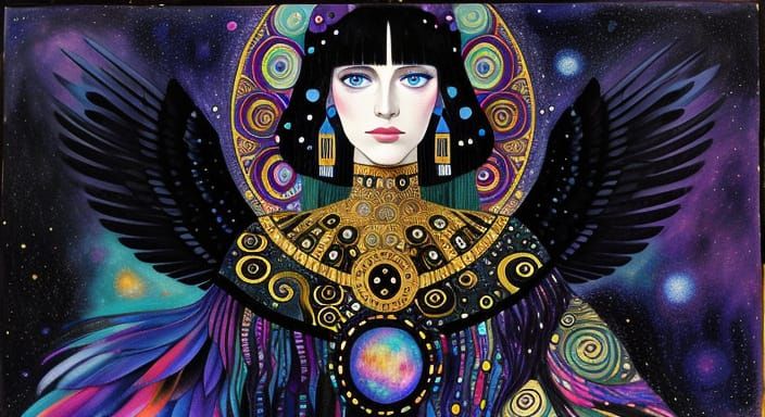 Nebula Feather Goddess