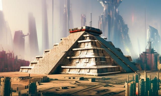 Mayan Steel Pyramid