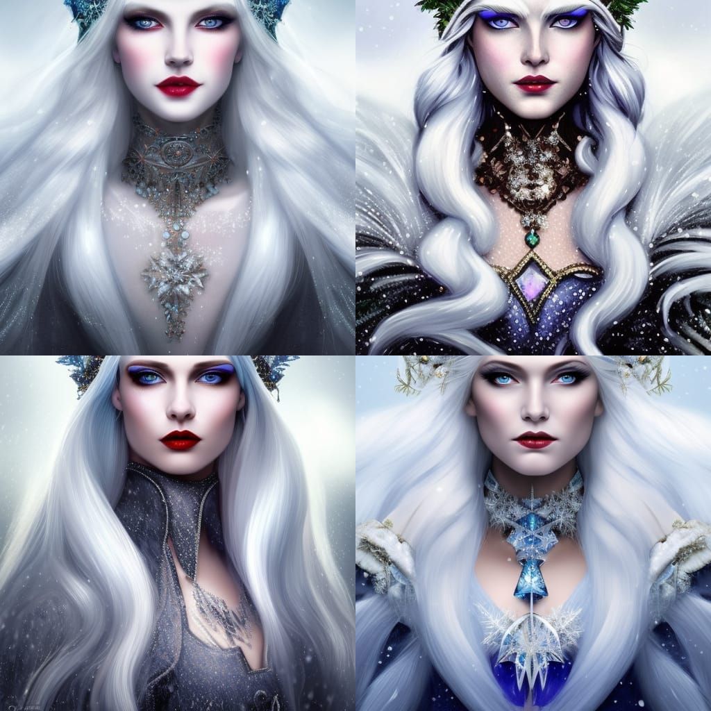 The Snow Queen x 4