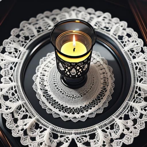 Shedding a little light on the art of lace.