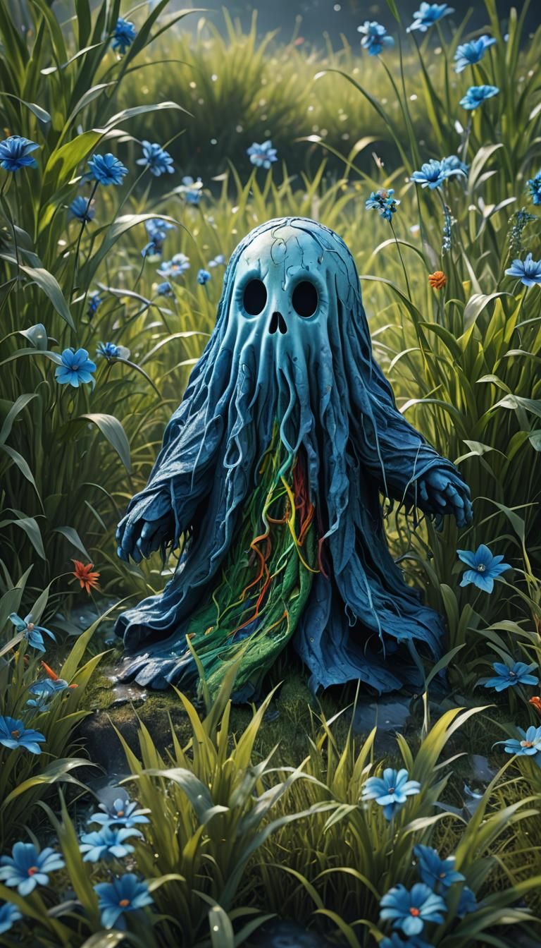 blue ghost