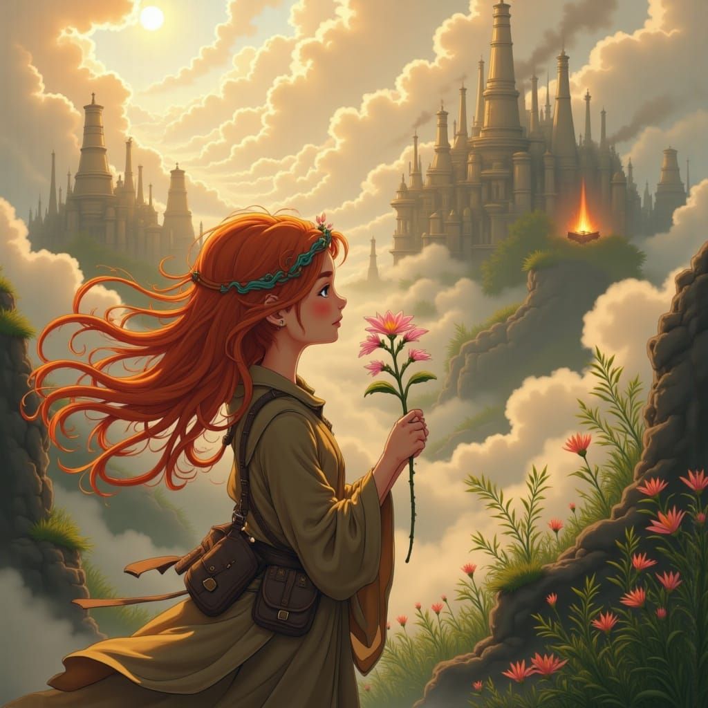 <lora:Painterly Ghibli:1.0> “Nature’s fury tempered by humanity’s heart.”

Soft focus, painterly, visible brush strokes 