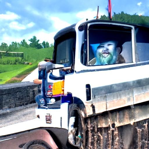 not cursed truck driver