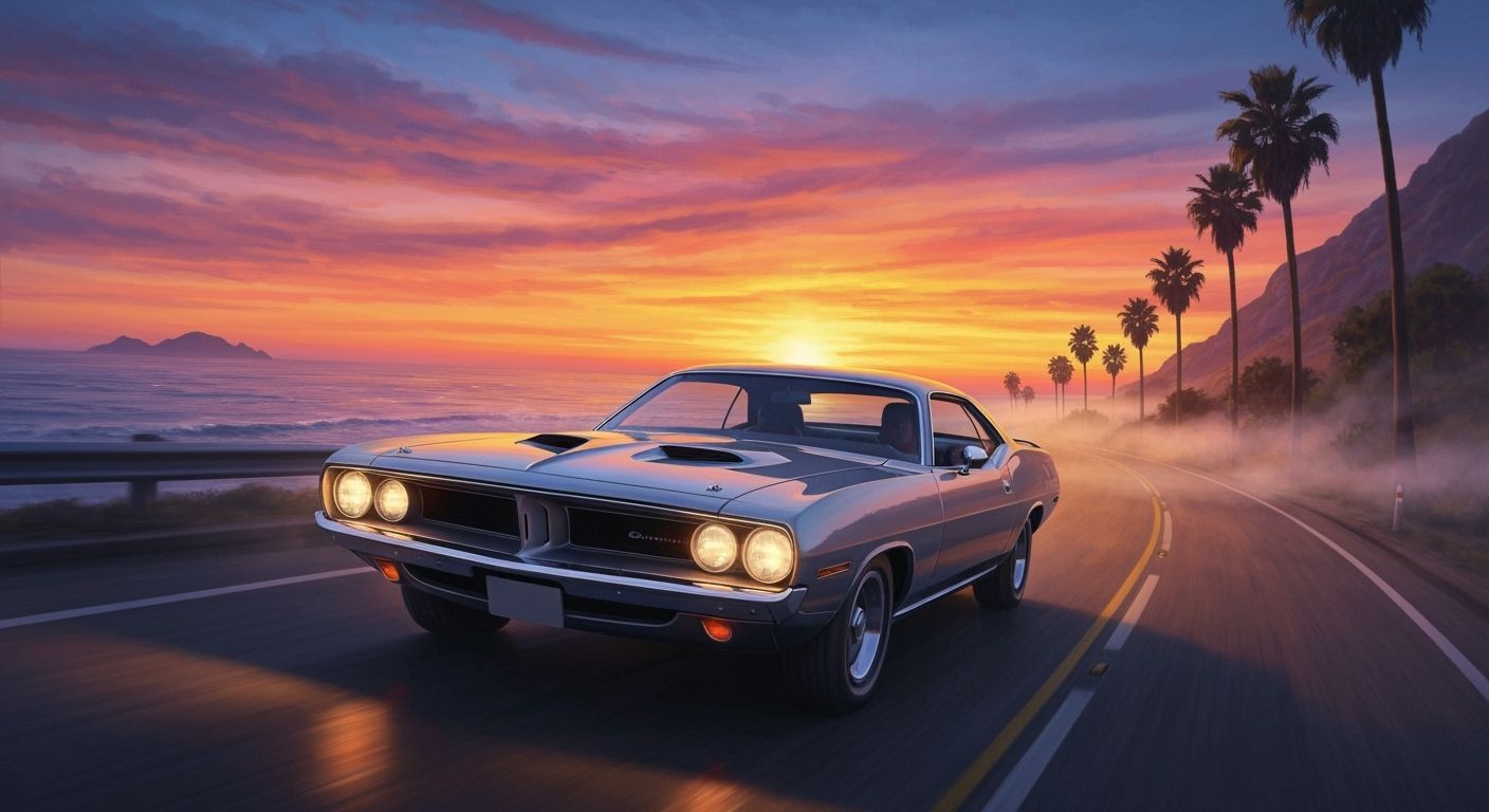 Barracuda at Golden Hour