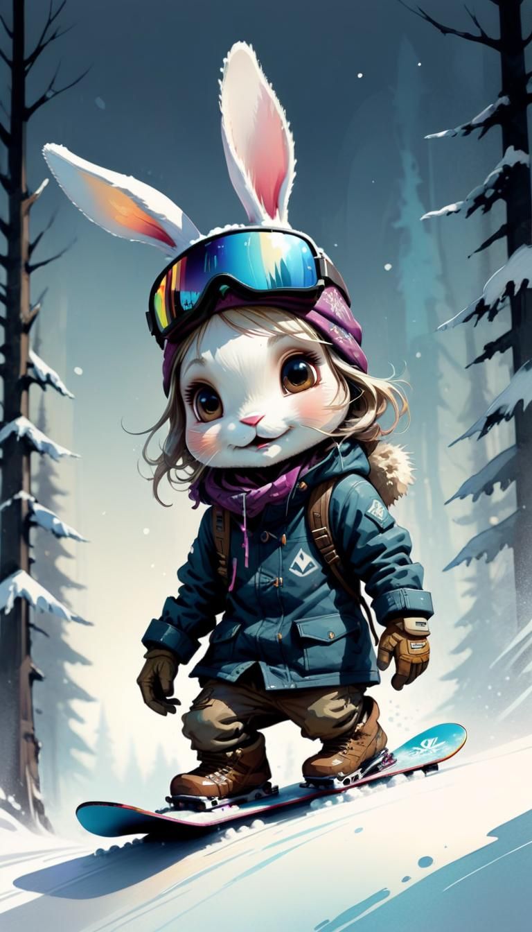 Just snowboard  by @Jimmycostnothin