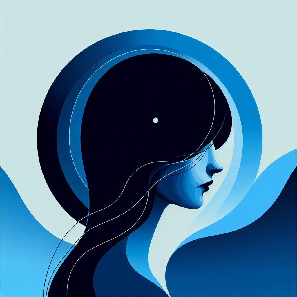 Don't try to understand. Just feel the blue. Breathe.