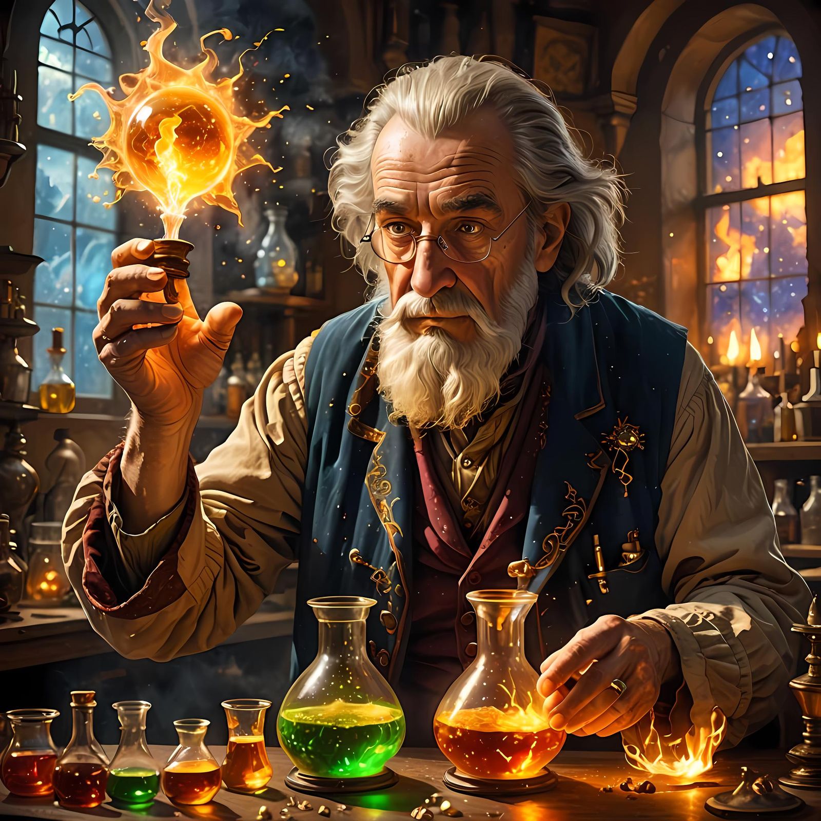 The Alchemical Craftsman  by @lawrencelot