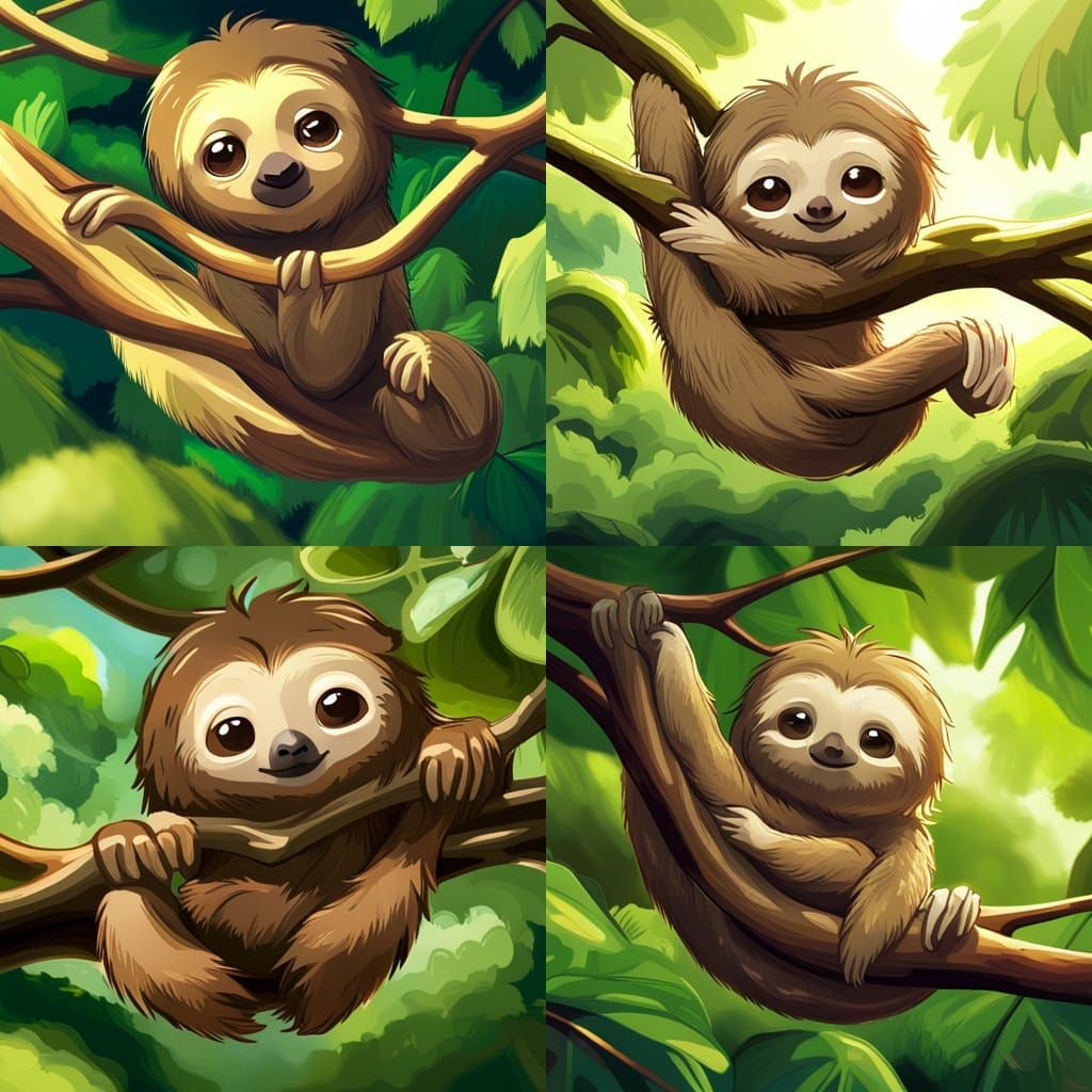 Baby Sloths