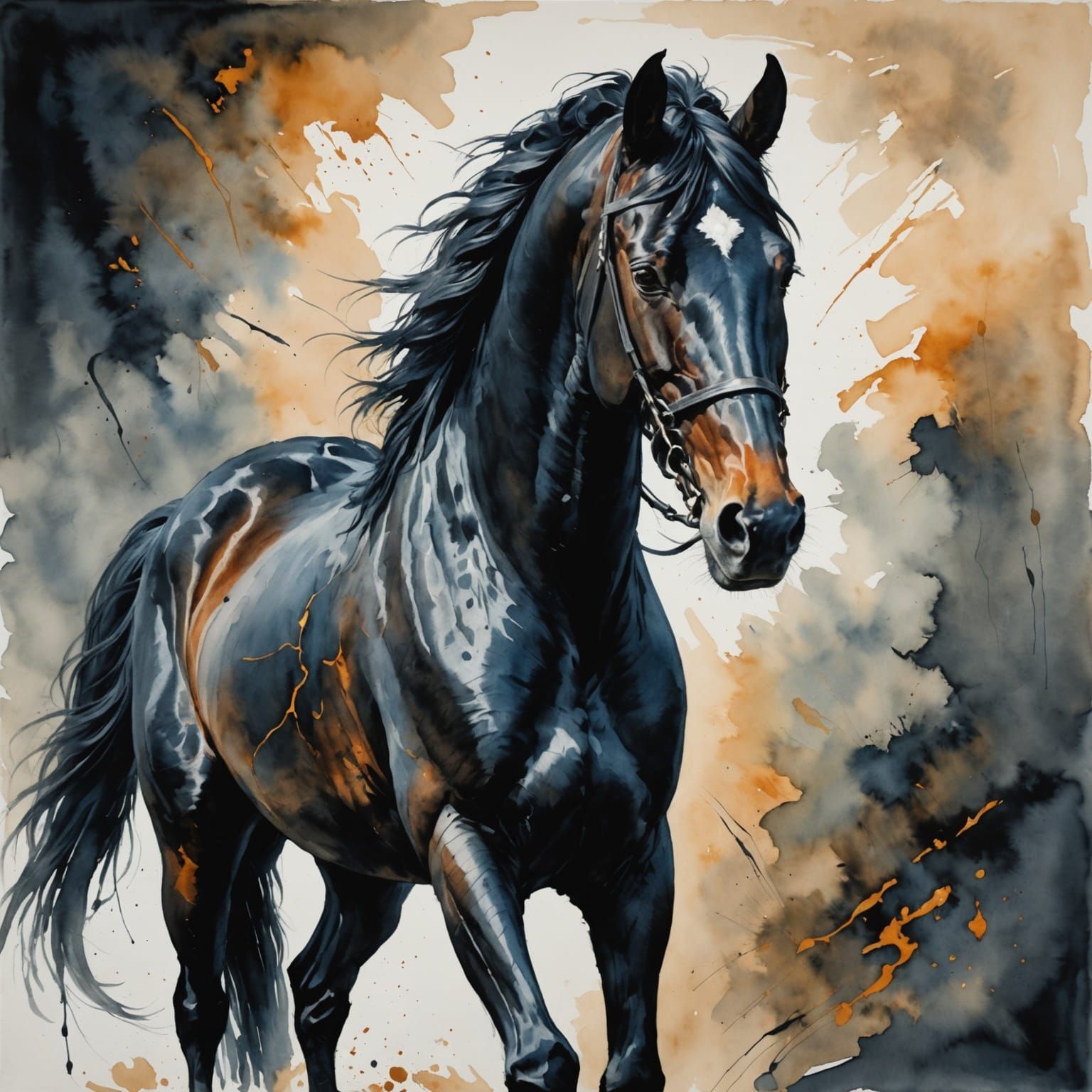 Black Stallion  by @Stranger_Things_Fanatic