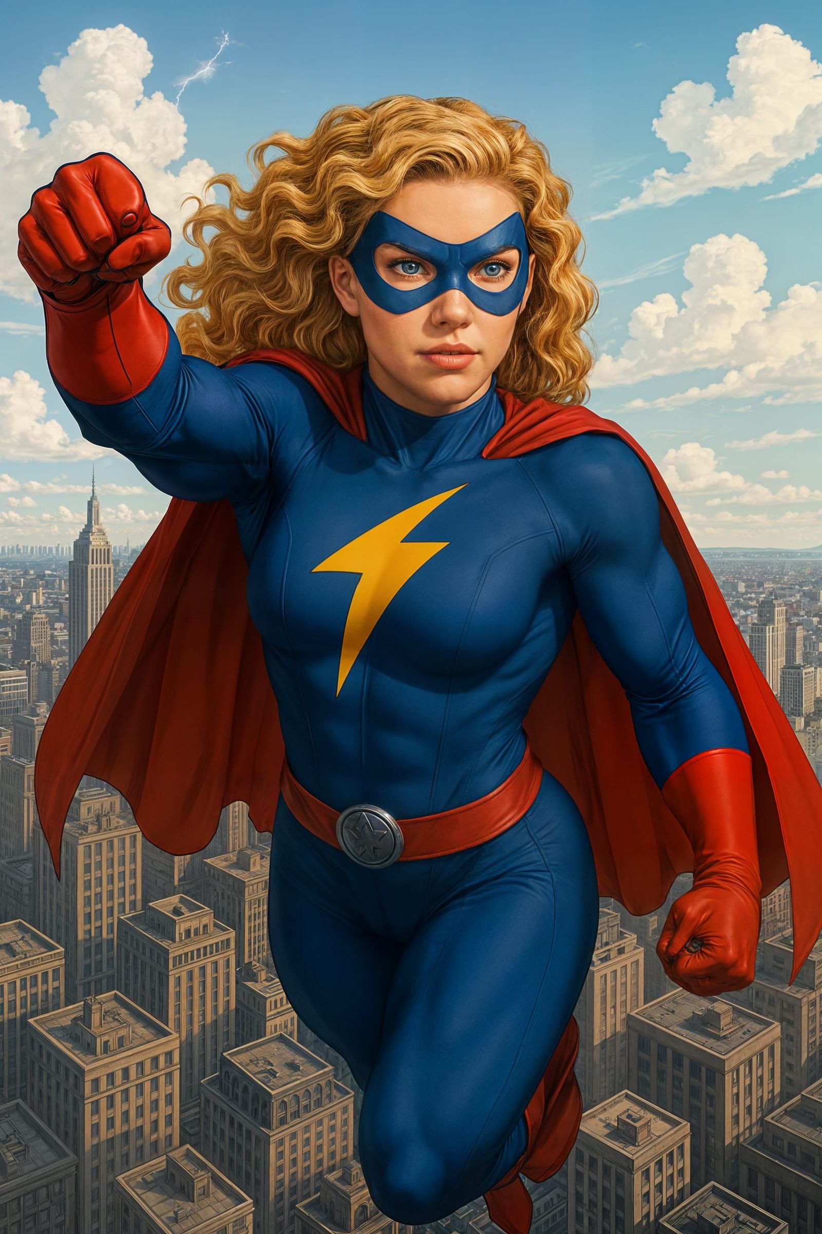 A superheroine called Dixie Gal