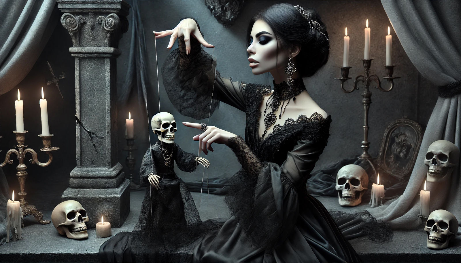 gothic puppet