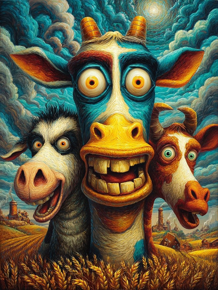 Die verrückte Tier Gang