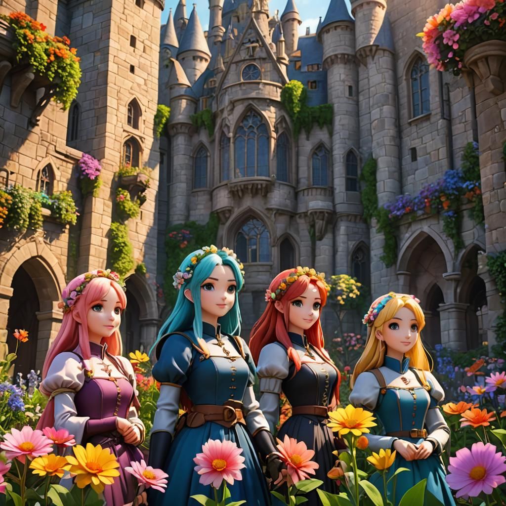 Flower maidens 2