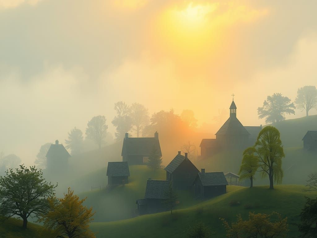 Breaking Through the Fog  by @nesh0rn