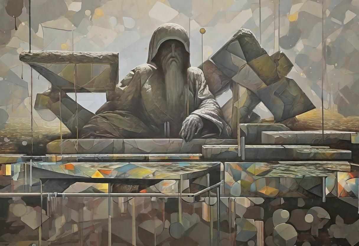 <Splatter Graffiti:1.0> claude monet Jim Burns geometric abstract art splash art