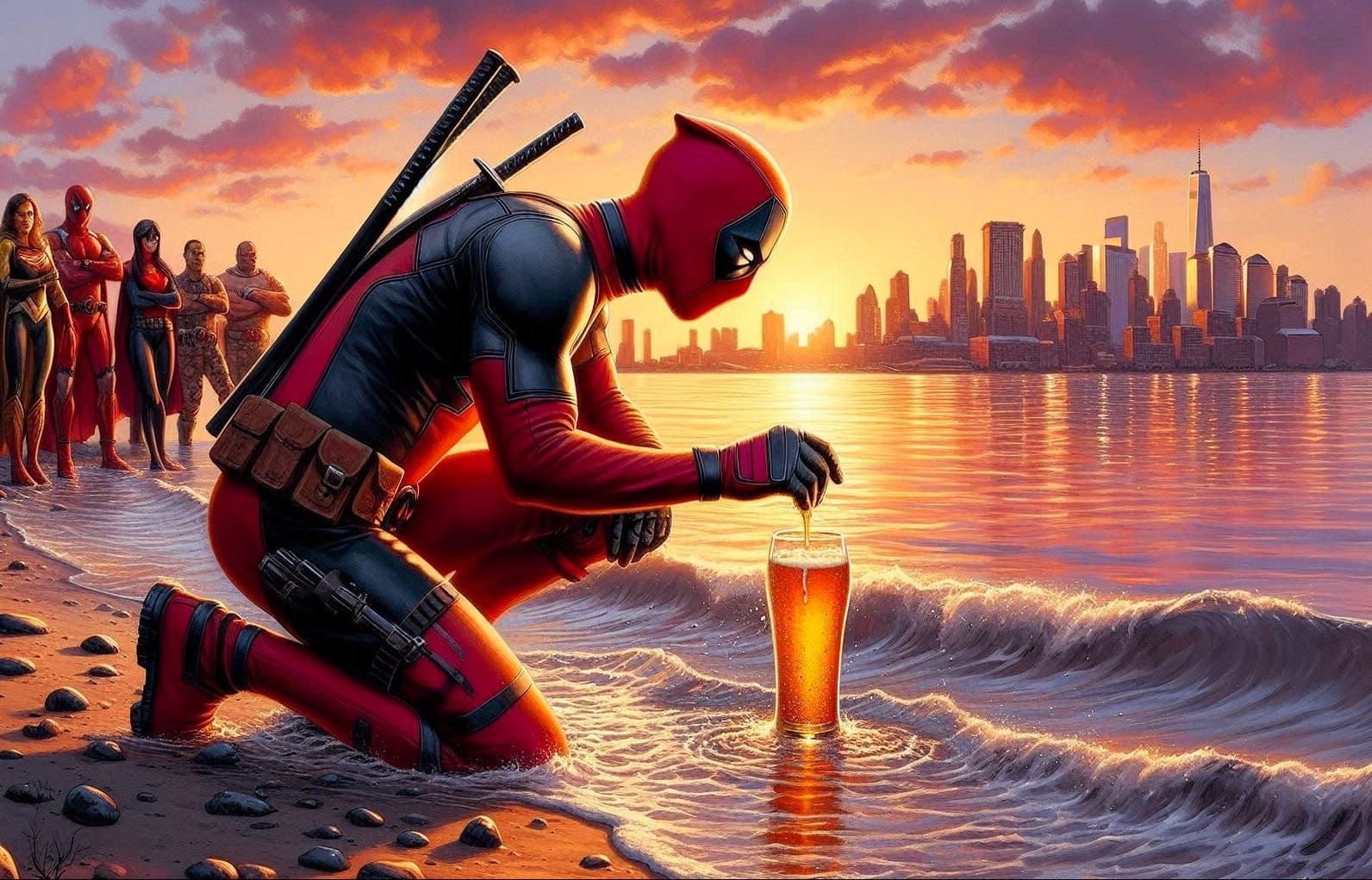 The Marvel Jesus Turning Water into Beer