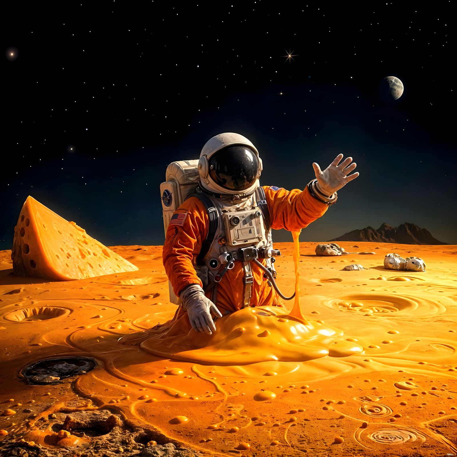 "Houston, we have a problem..."  by @AncientAardvark 