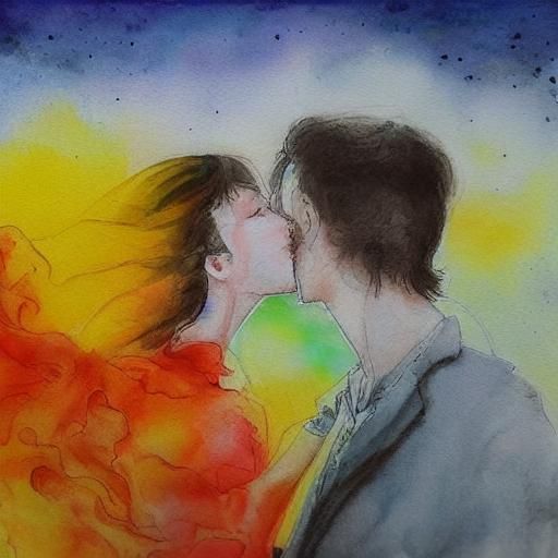 The kiss