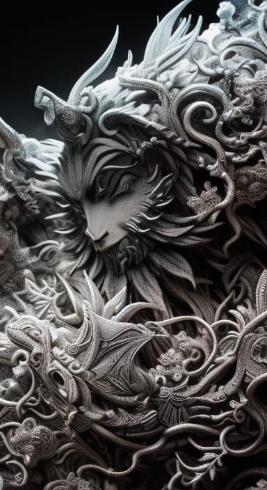 Demon, hell, horror, red, gothic, fantasy concept art, dark ...