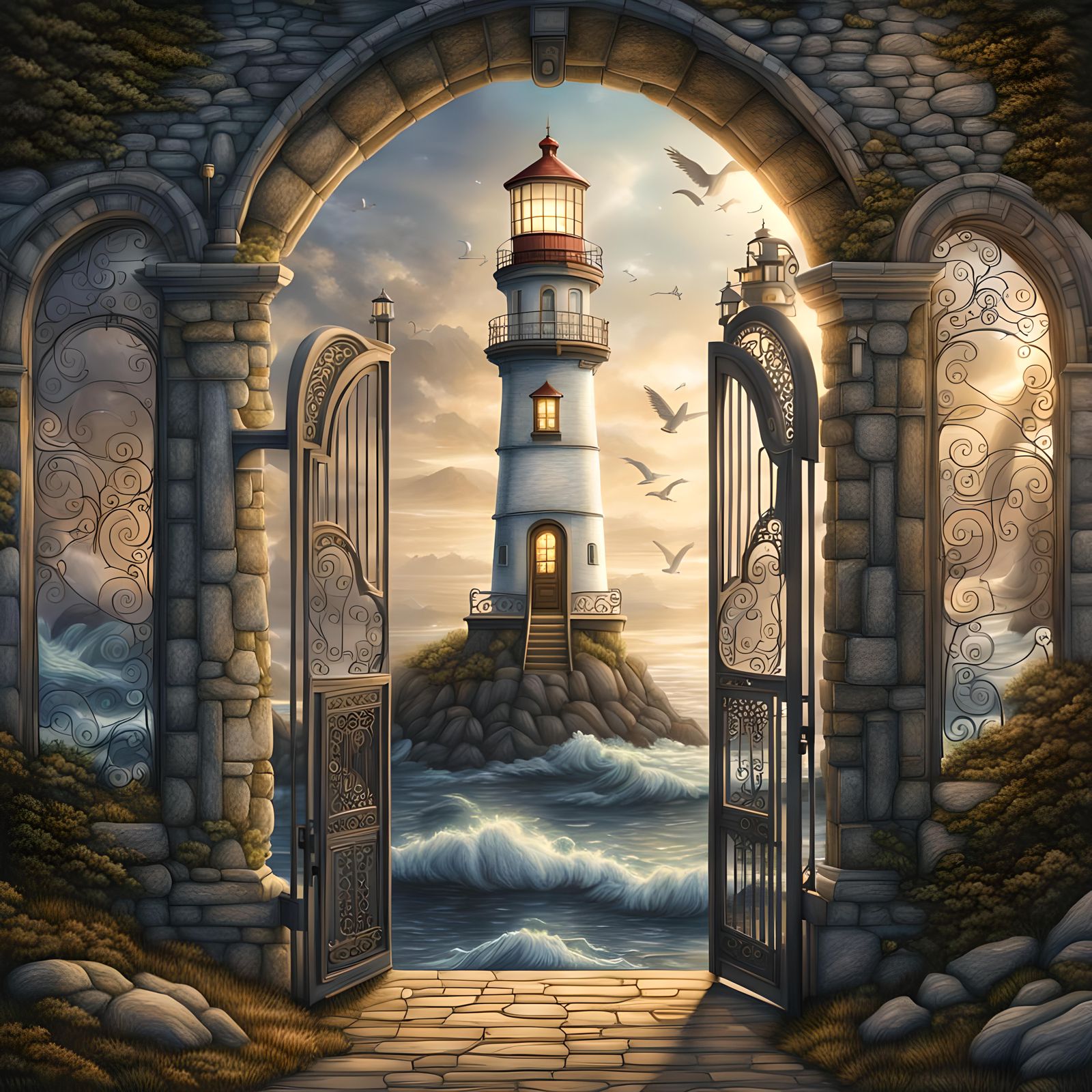 Lighthouse gateway  by @Laevos