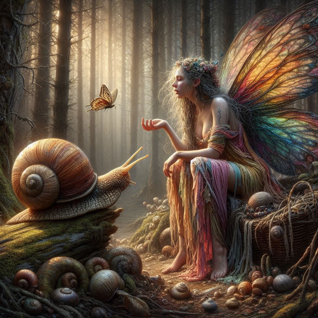 Fairy and the snail 6