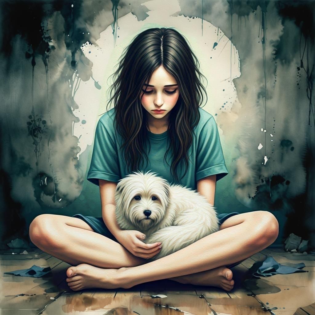 Solace in Unconditional Love  by @Shywolf