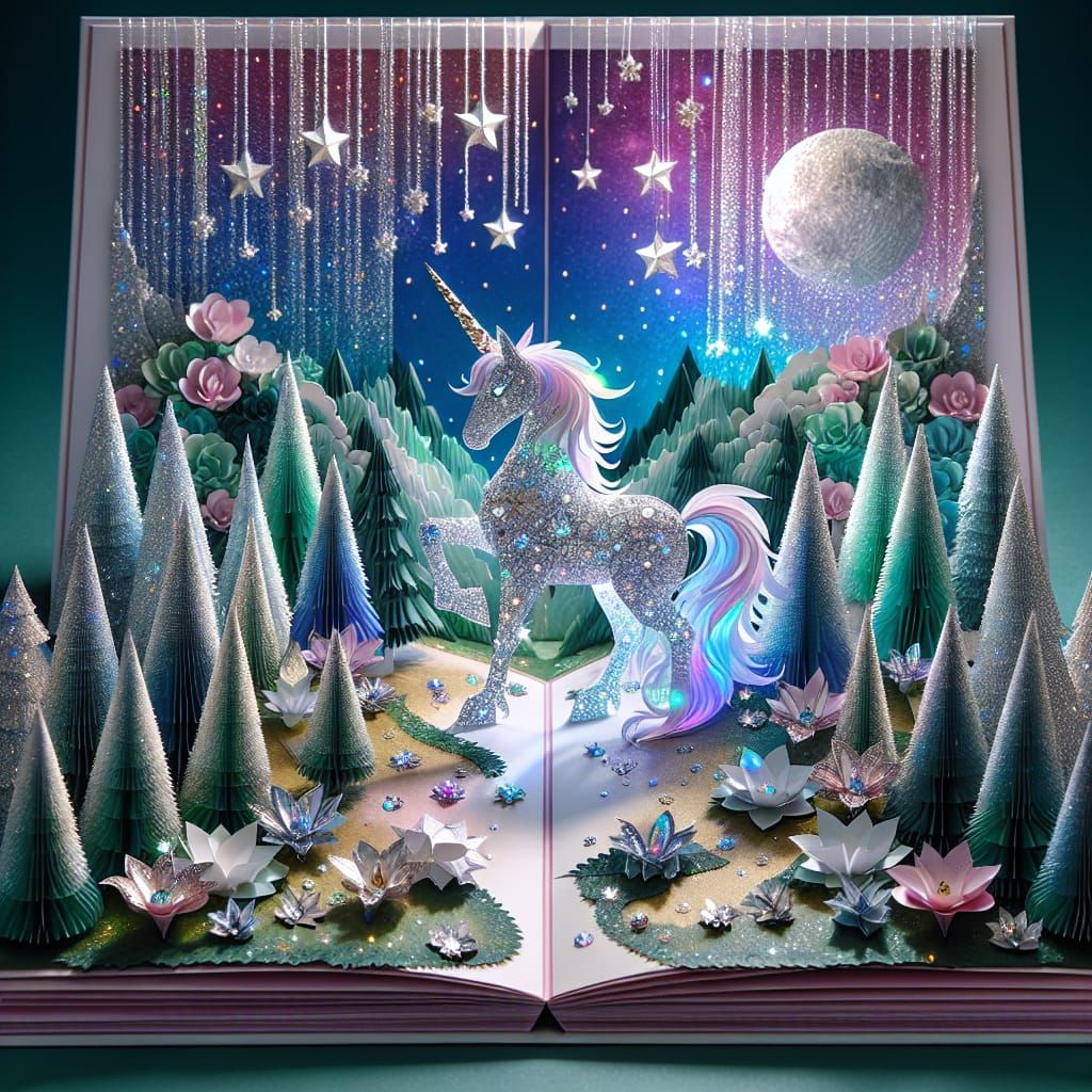 Pop up book