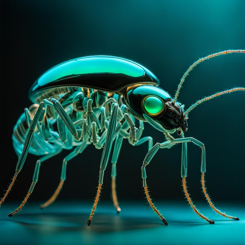 biomechanical ant  by @xtough 