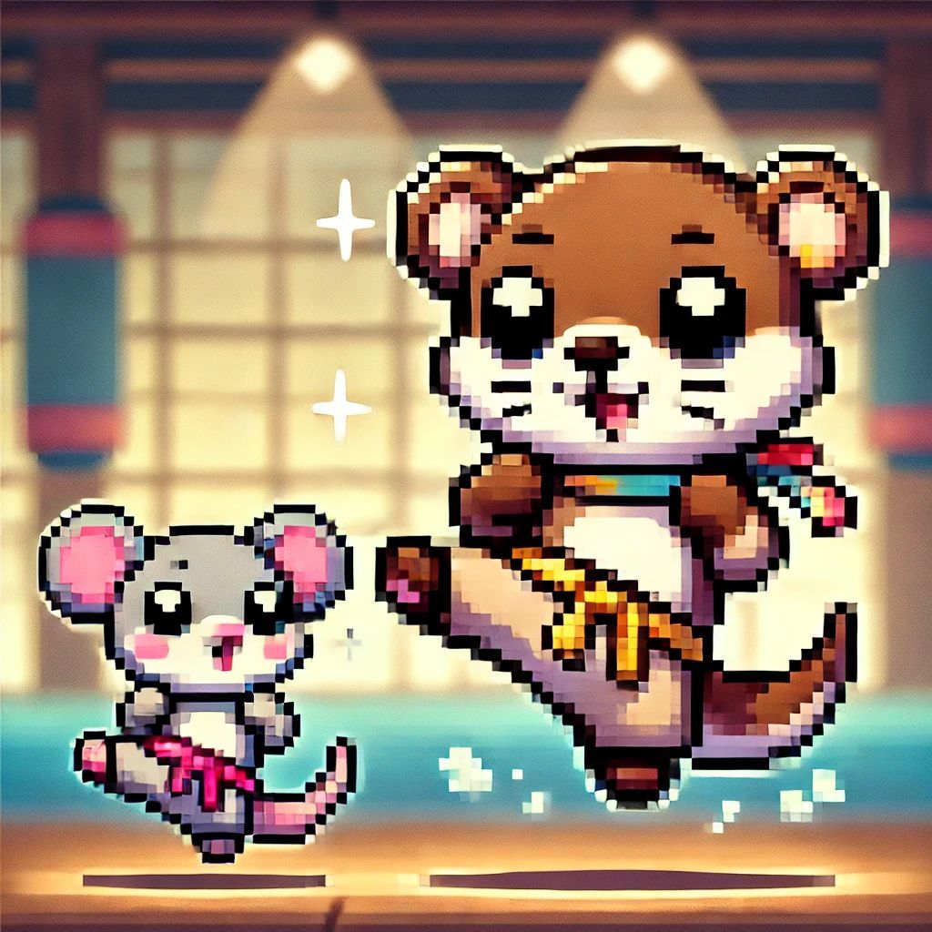 video game 🦦 🐁 characters