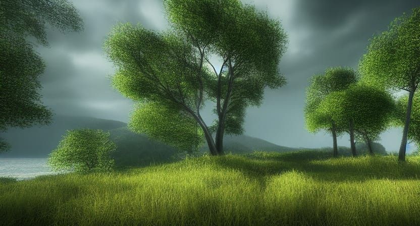 ultra realistic landscape