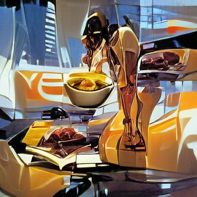 food is the sexiest language Syd Mead