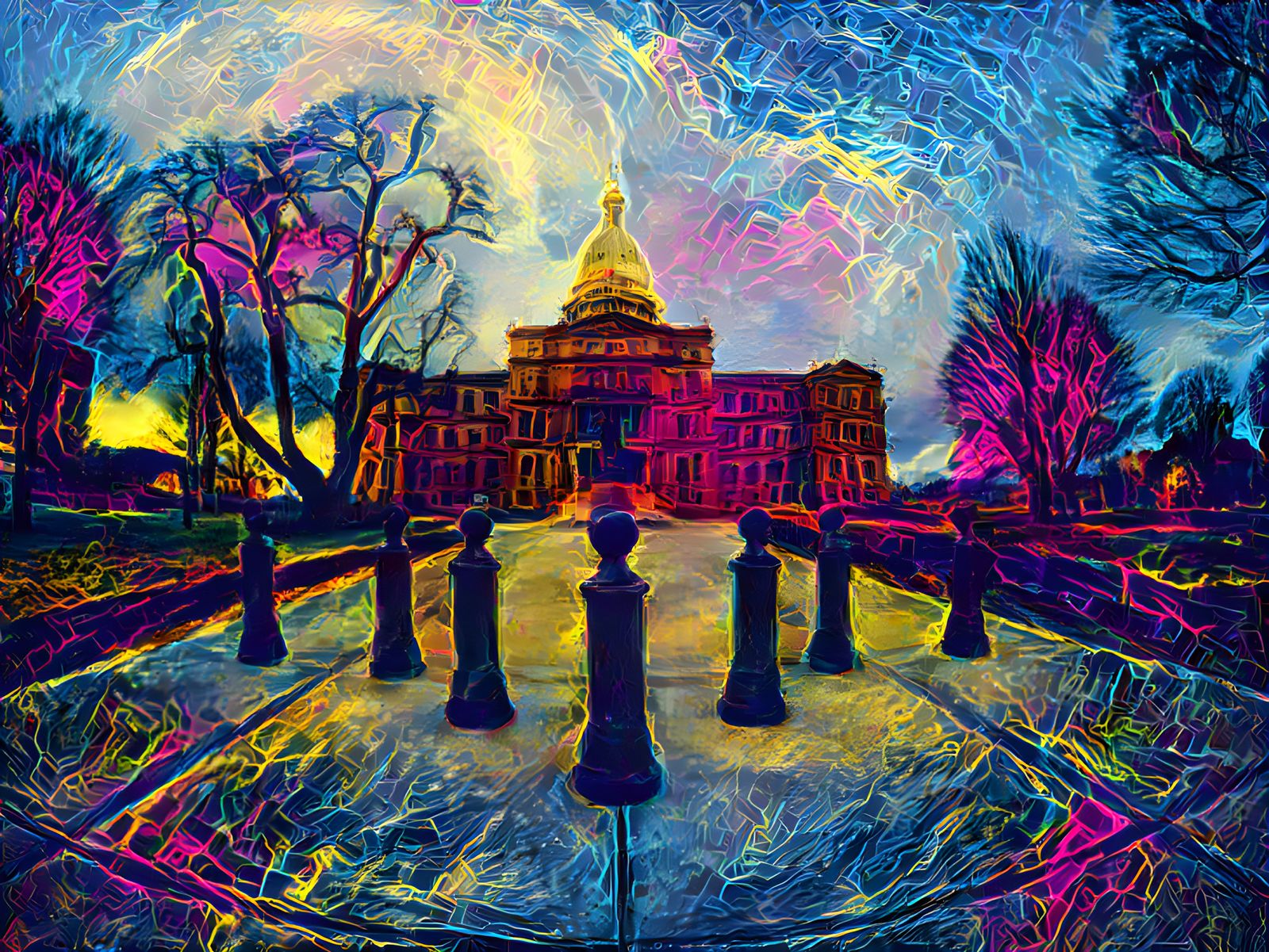 Lansing, capital of Michigan