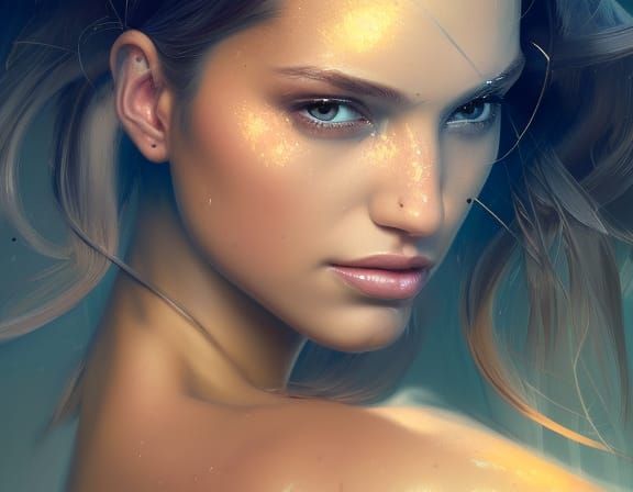 head and shoulders portrait, 8k resolution concept art portr...