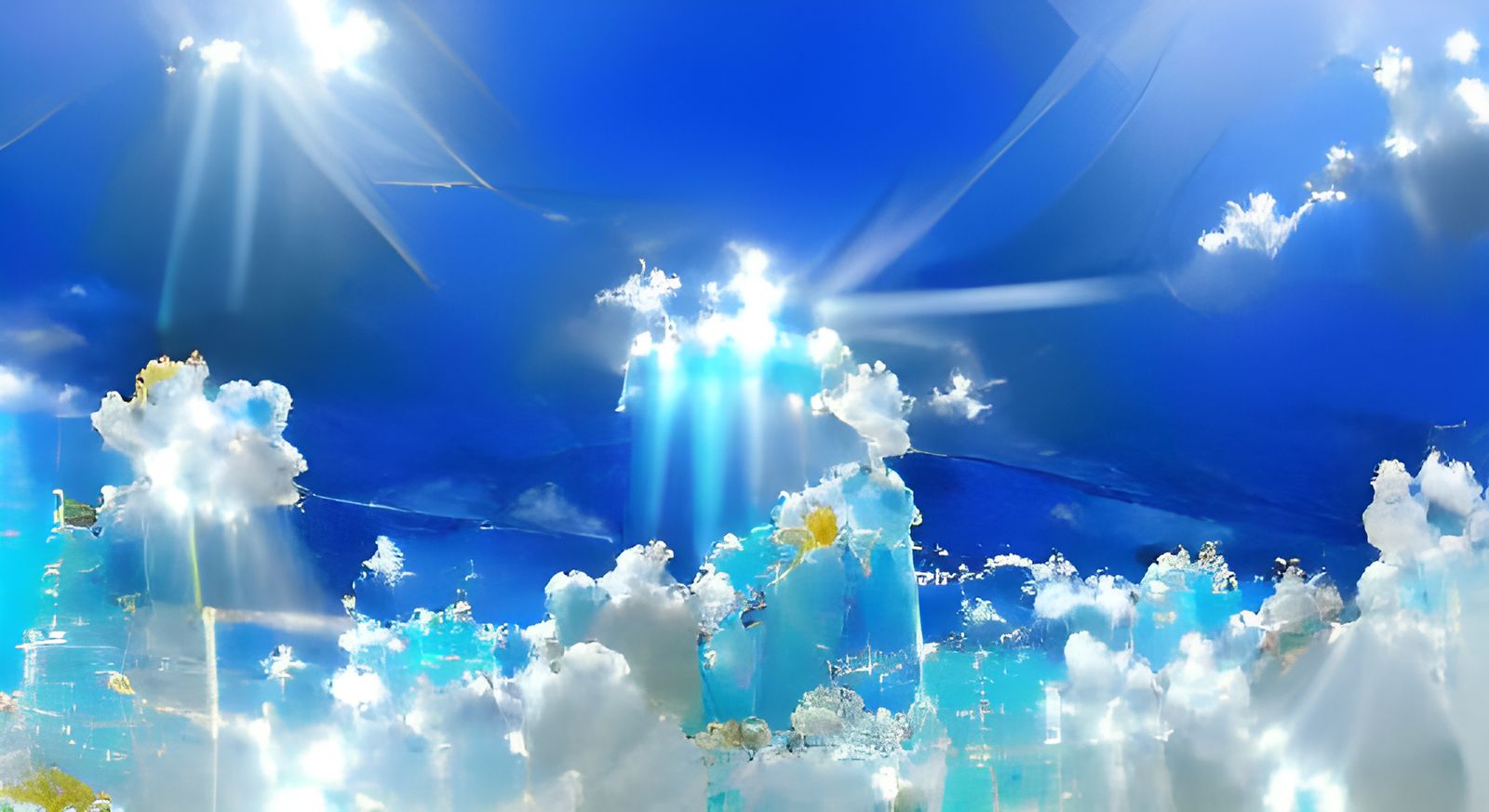 Shining Blue Heaven