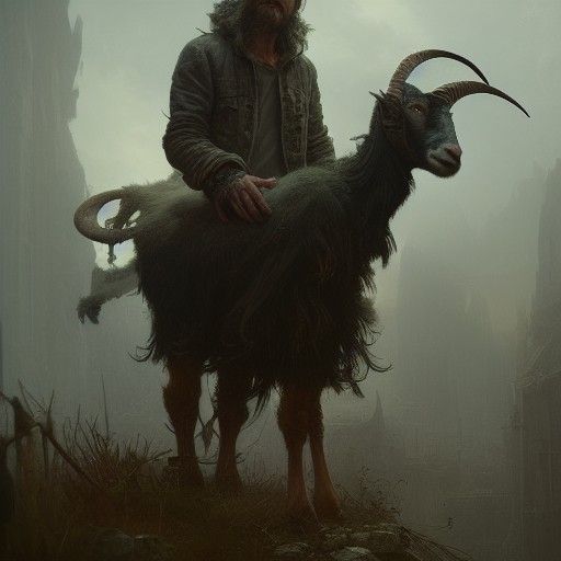 Keith the goat man