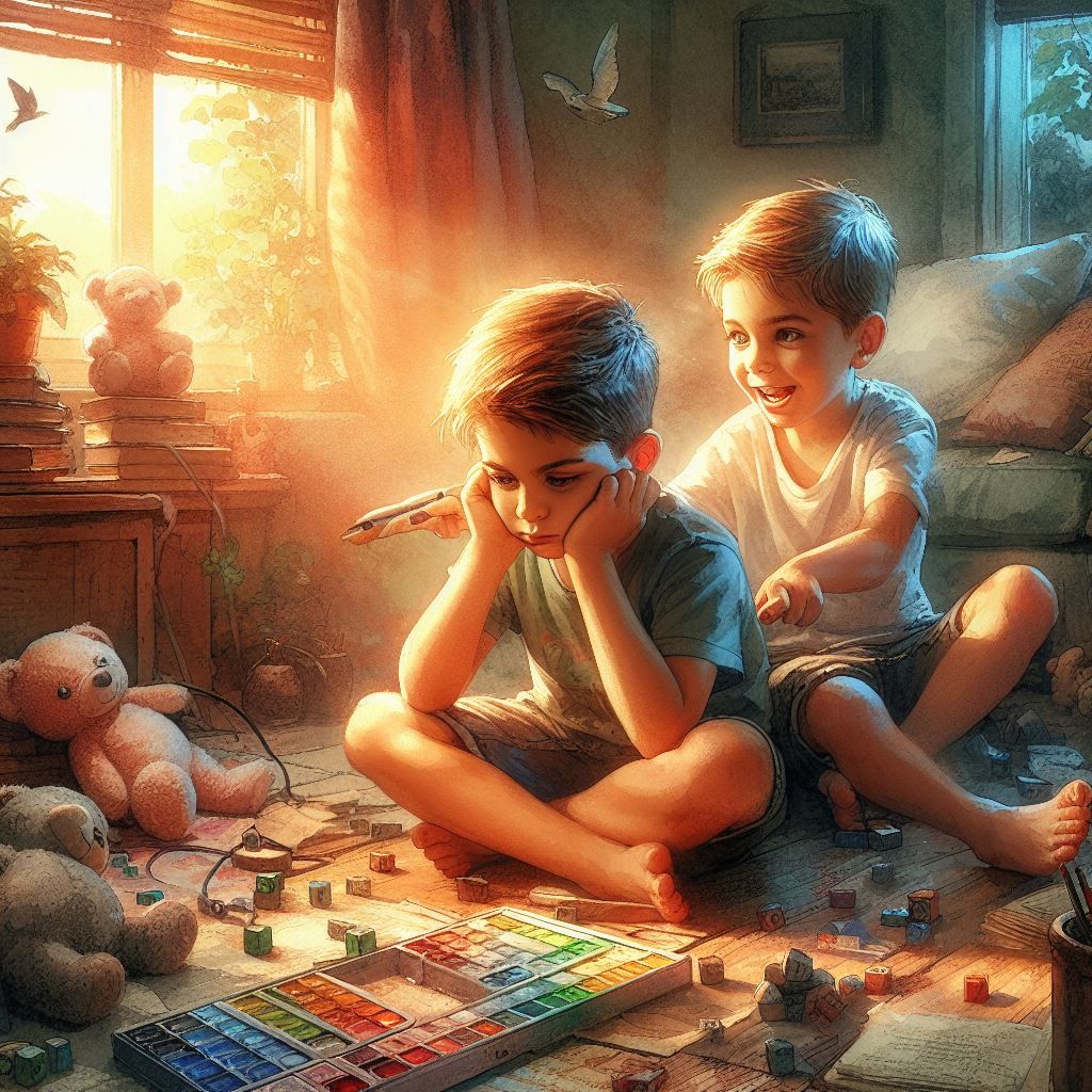 The Interaction of Siblings and Friends Series - 1