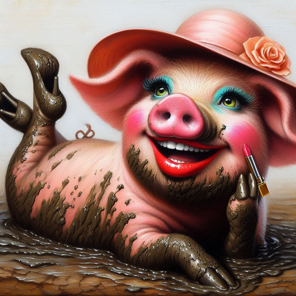 A pig with lipstick, is still a pig