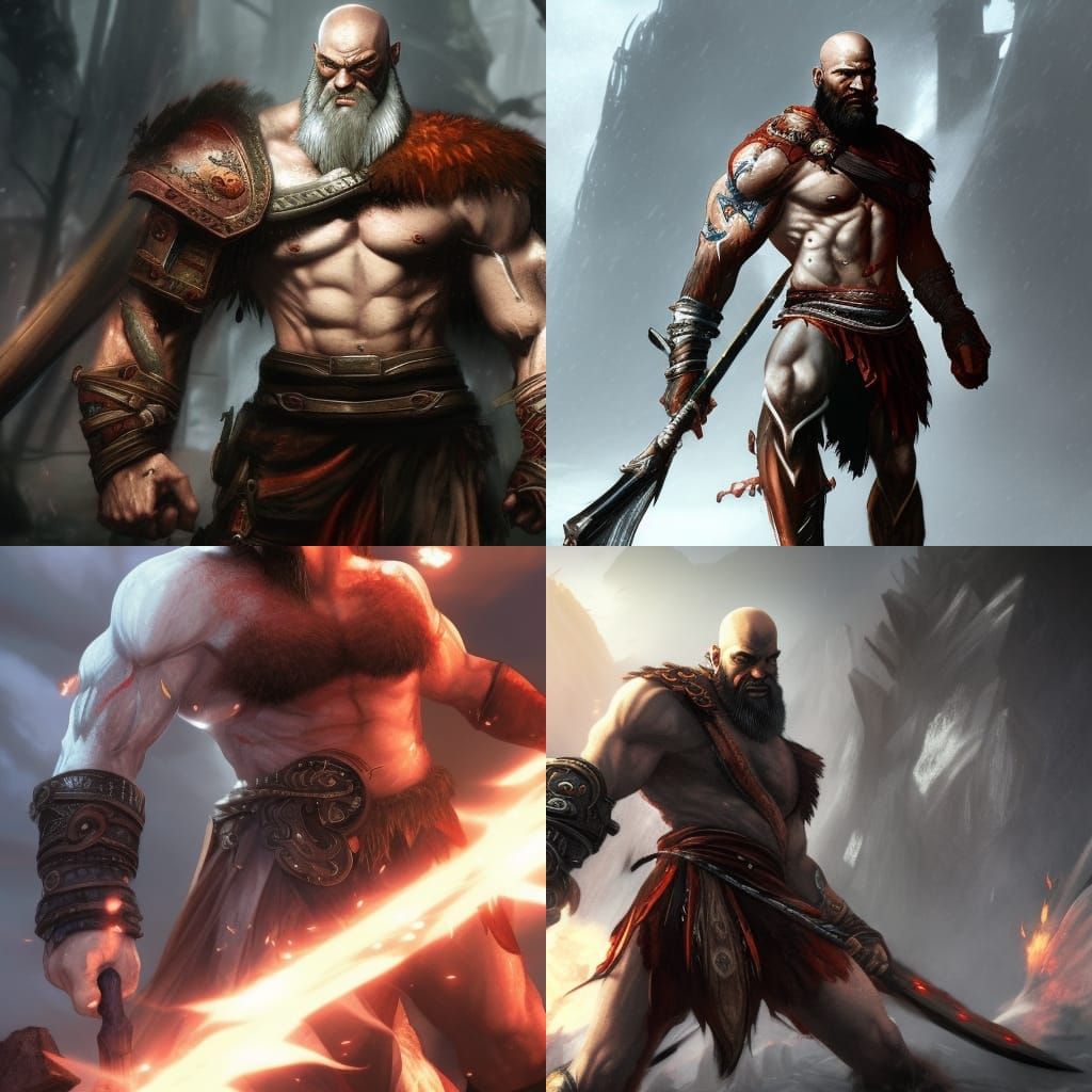 Kratos The God Of War