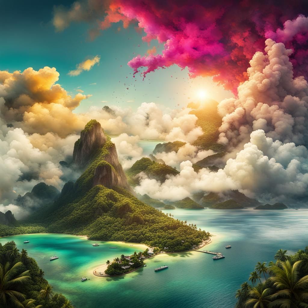 island  by @Ptit_Arthur_le_dingue