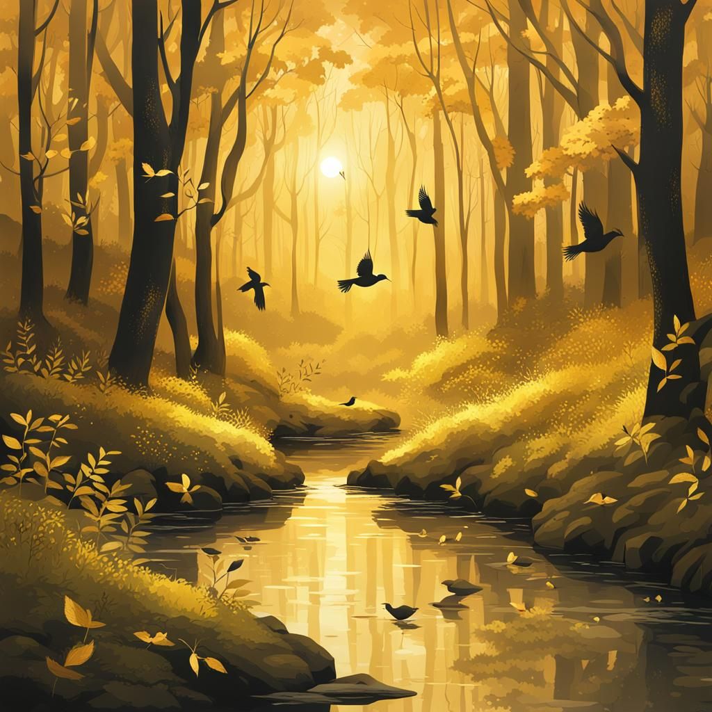 The Gold forest