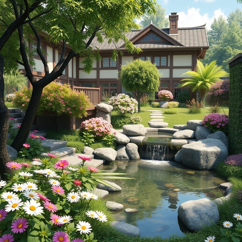 Garden Oasis  by @Dallas 