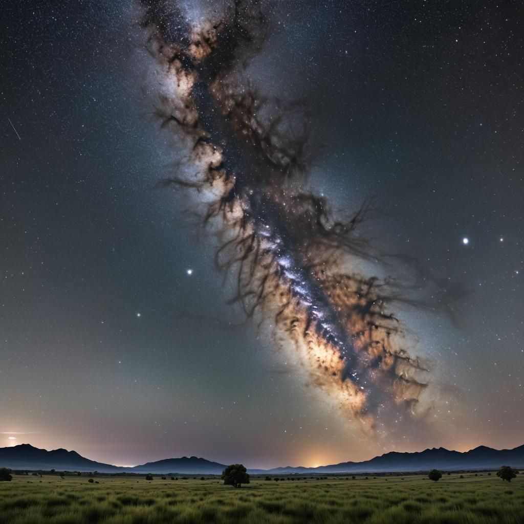 Milk Way - AI Generated Artwork - NightCafe Creator