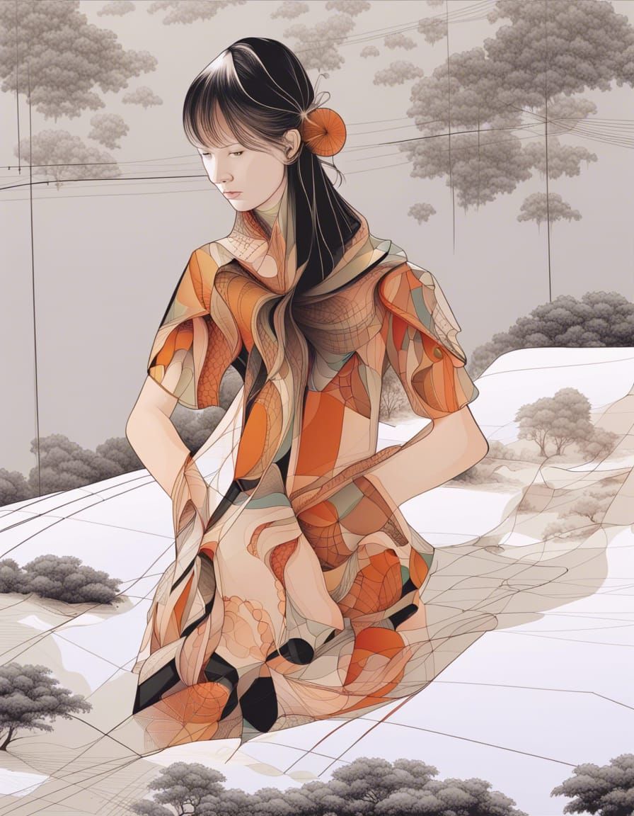 Japanese girl - AI Generated Artwork - NightCafe Creator